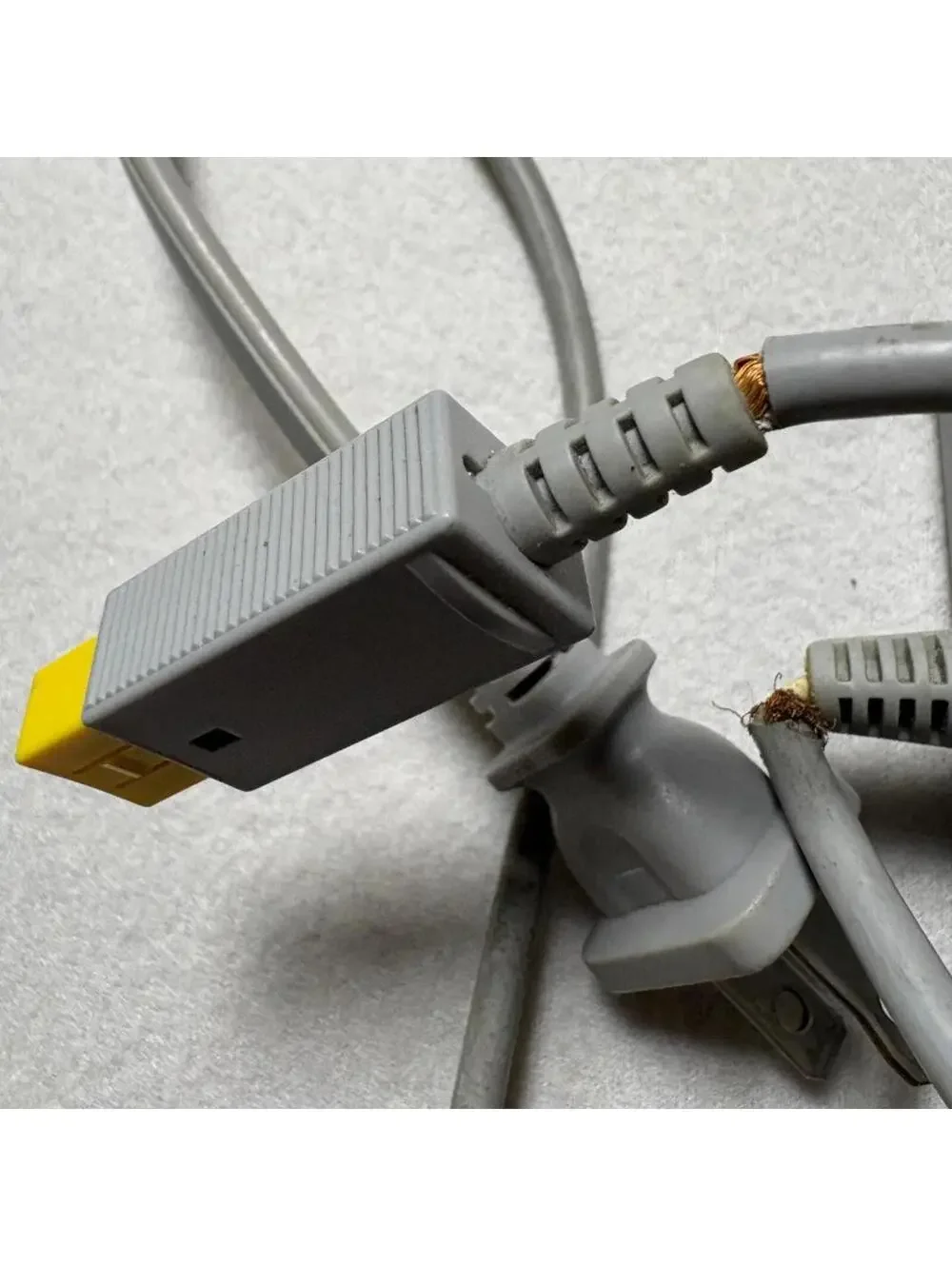 Nintendo Wii U Console AC Adapter Power Supply WUP-002 Damaged Cord For Parts